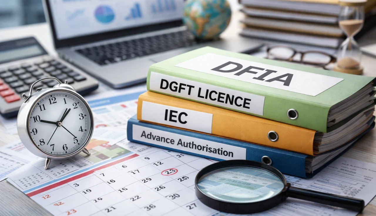 DGFT licensing timelines