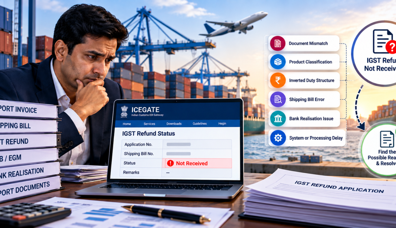 IGST Refund on Export of Goods for Indian Exporters