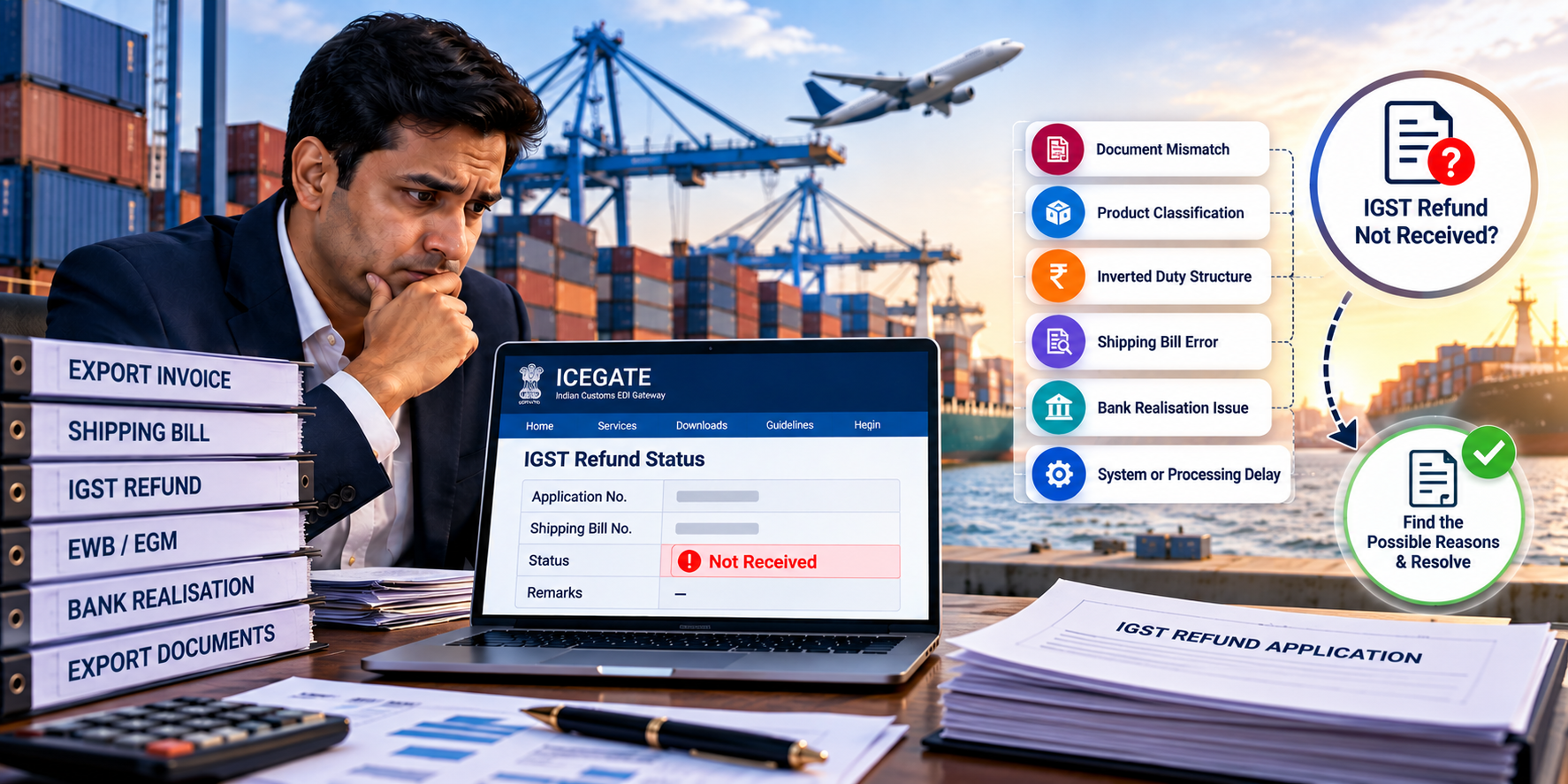 IGST Refund on Export of Goods for Indian Exporters